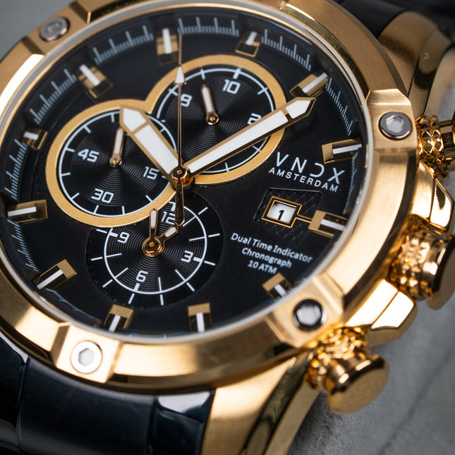 Young Rebel Big Boy Staal Zwart Goud