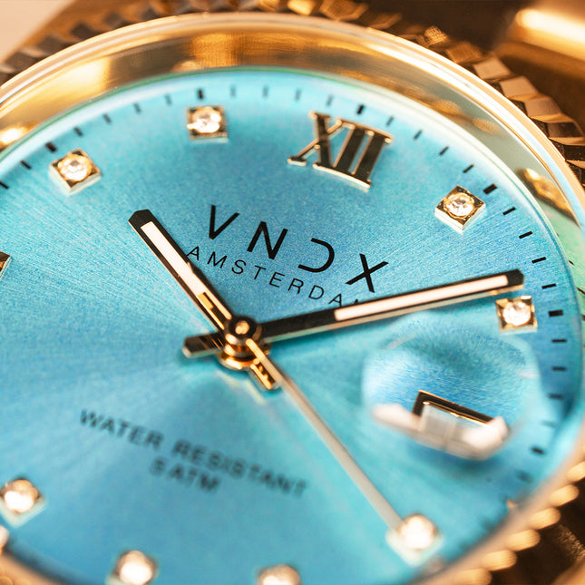 Dare Devil Mittelgold Hellblau