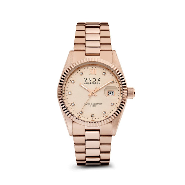 Vooraanzicht | Dames horloge kopen | Dare Devil Medium Rosé