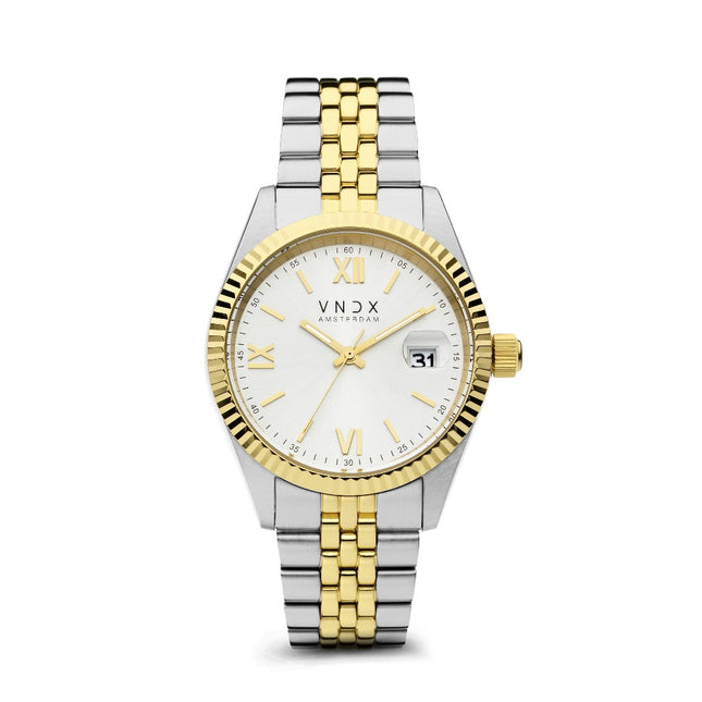 Dames horloge kopen | Dare Devil XL Zilver Goud