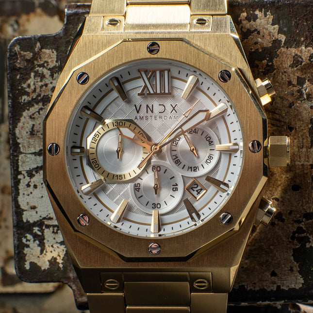 Wise Man Steel Goud Wit