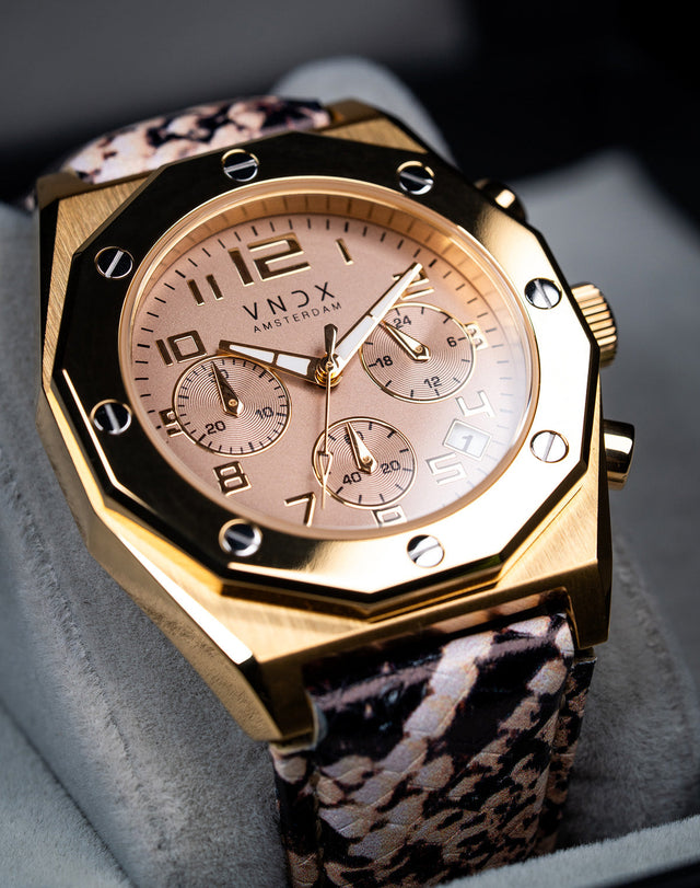 Goudkleurig horloge dames