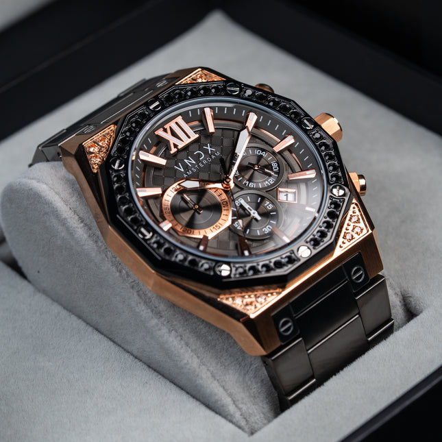 Wise Man Steel Stones Rosé Goud