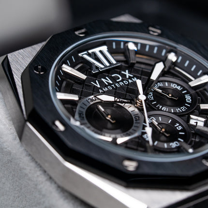 Wise Man Steel Silver Black