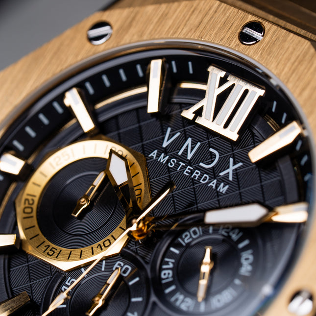 Wise Man Steel Gold Black