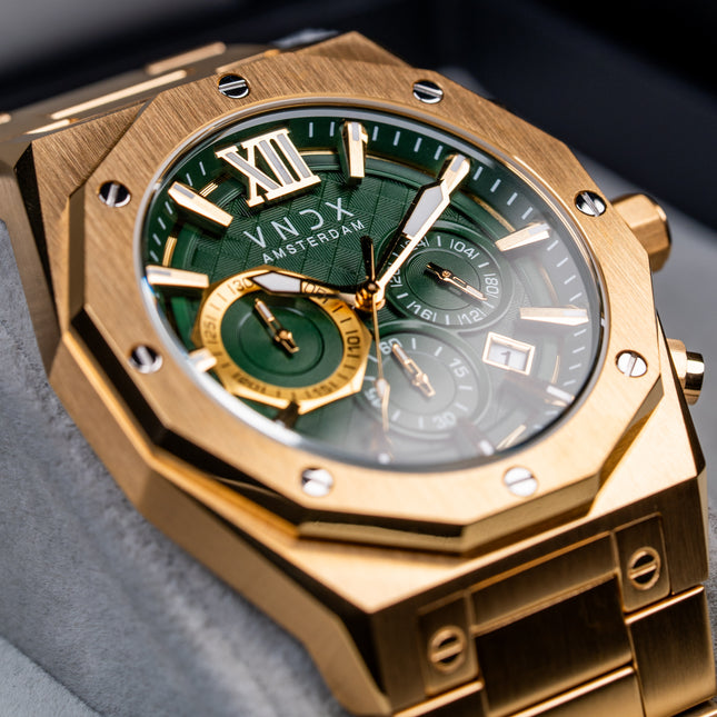 Wise Man Steel Gold Green