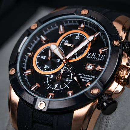Young Rebel Big Boy Rose Gold Black