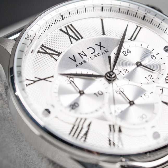 The Chief White Leather Beige