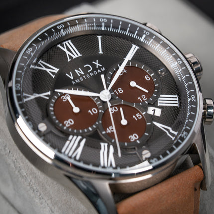 The Chief Two-Tone Leather Beige