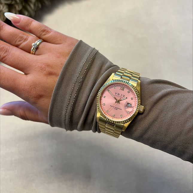 Dames horloge dare devil medium roze