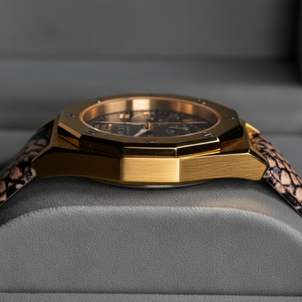 The One Snake Goud Beige