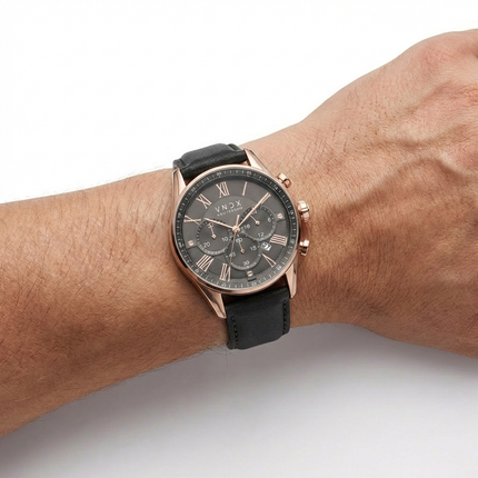 The Chief Rosé Leder Zwart