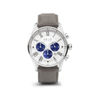 The Chief Two-Tone Blue Leather Gray