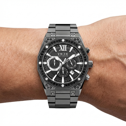 Wise Man Steel Stones Zwart