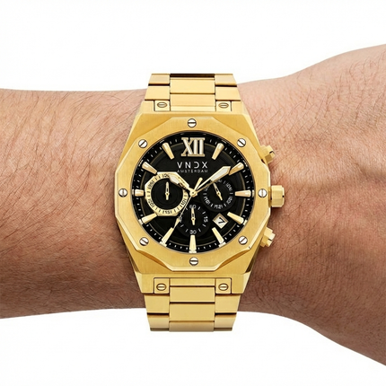 Wise Man Steel Goud Zwart