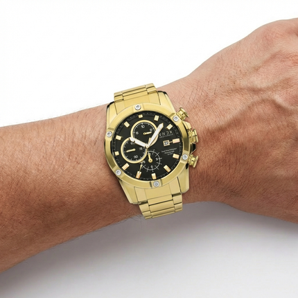 Young Rebel Big Boy Staal Goud Zwart