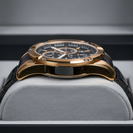 Young Rebel Big Boy Staal Zwart Goud