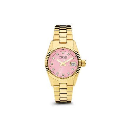 Dames horloge - Goud Roze