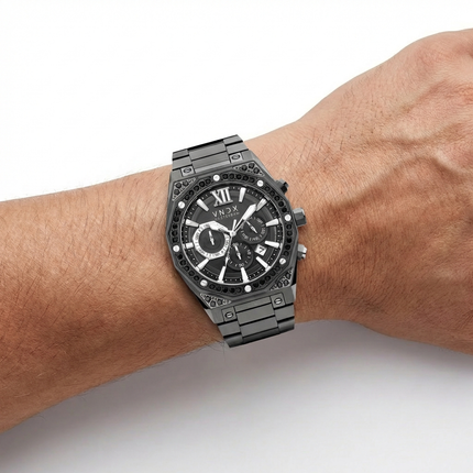 Wise Man Steel Stones Gray