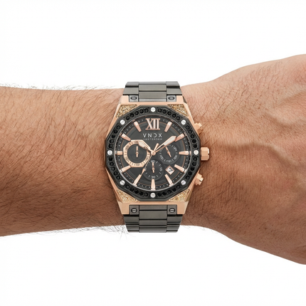 Wise Man Steel Stones Rosé Goud