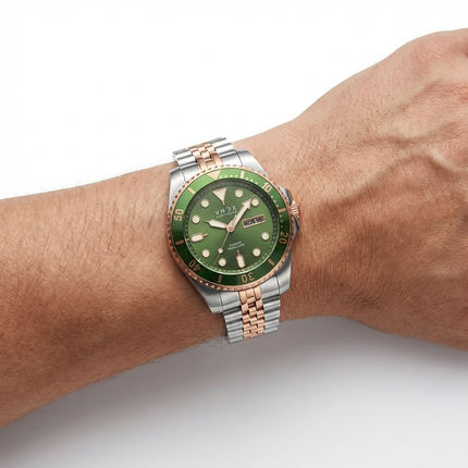 AMS. LXRY. Rose Zilver Groen