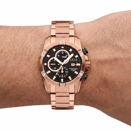 Young Rebel Big Boy Steel Rose Gold