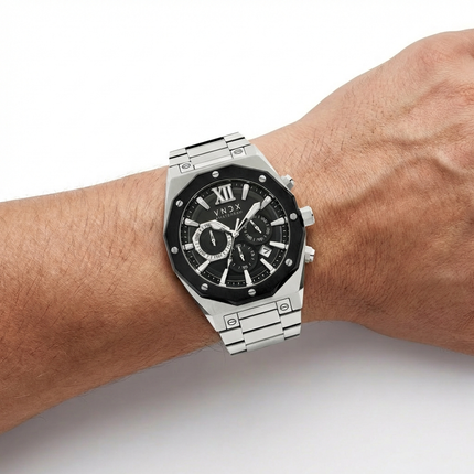 Wise Man Steel Zilver Zwart