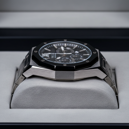 Wise Man Steel Zilver Zwart