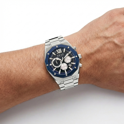 Wise Man Staal Zilver Blauw