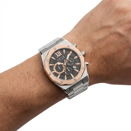 Wise Man Steel Zilver Rosé