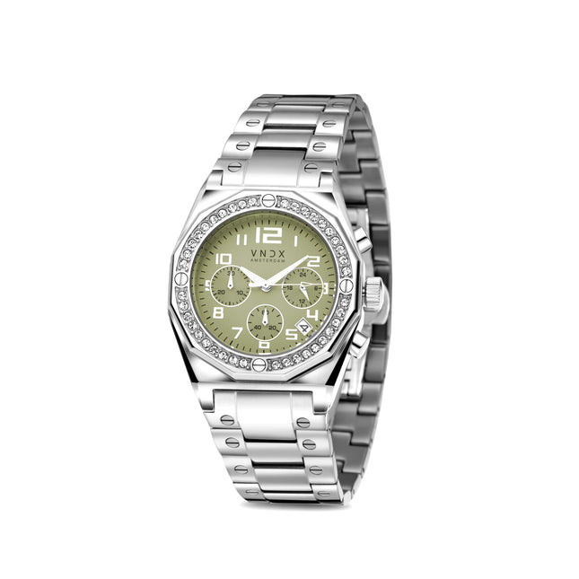 The One Stones Zilver Groen