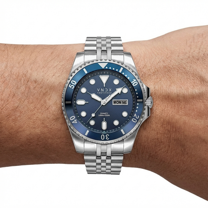AMS. LXRY. Zilver Blauw