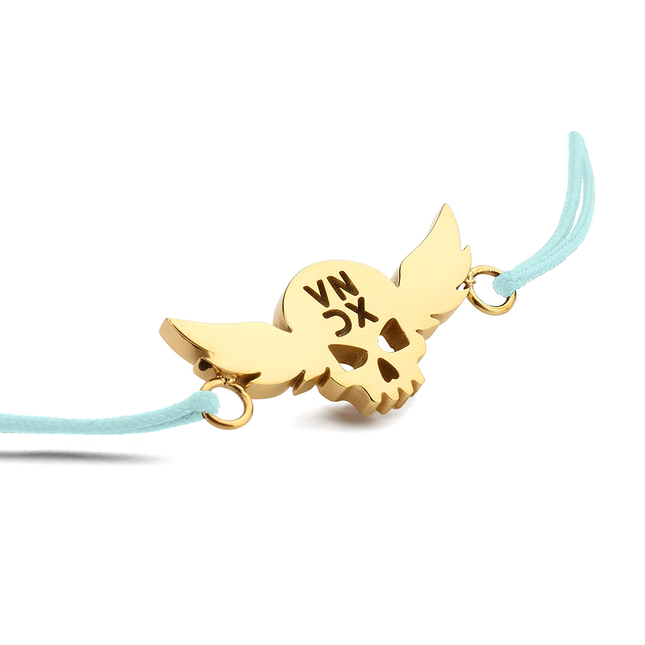 Icon Bracelet Gold Turquoise