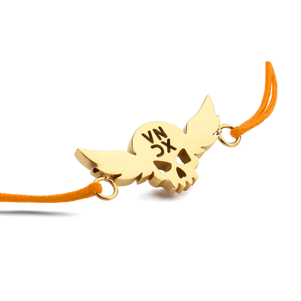 Icon Bracelet Gold Orange