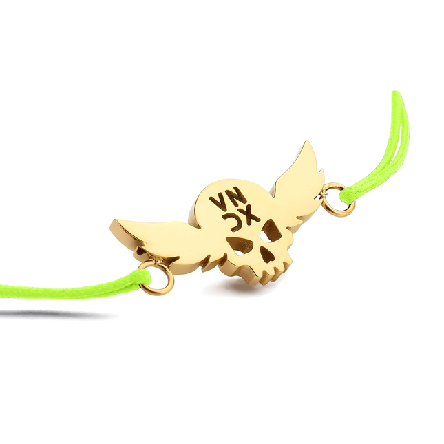 Icon Bracelet Gold Lime