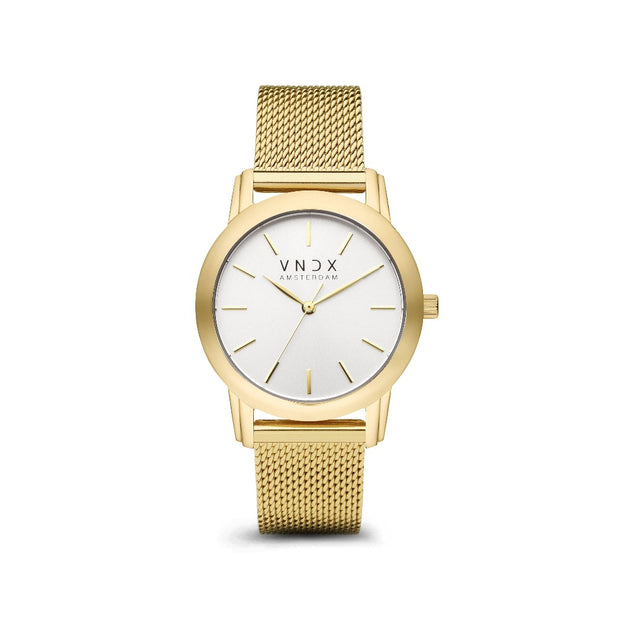 Vooraanzicht | Dames horloge kopen | City Chick XS Goud